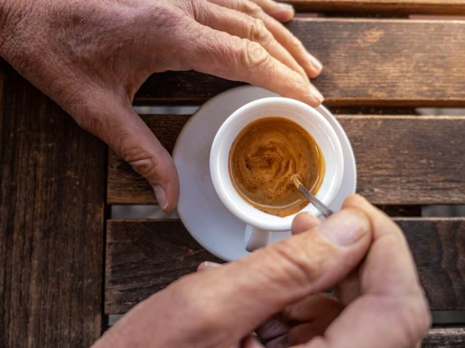 kafe v albanii